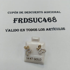 BROQUELES ORO 14K 1.2 (NUEVO)