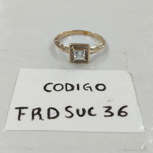 ANILLO ORO 14 K 2,50 GRMS (SEMINUEVO)