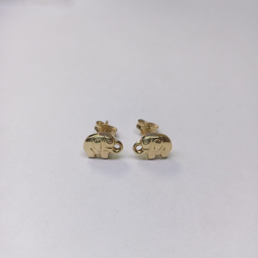 BROQUELES ORO 14K 1.1 (NUEVO)