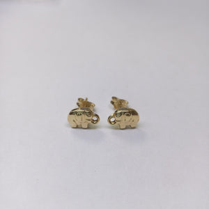 BROQUELES ORO 14K 1.1 (NUEVO)