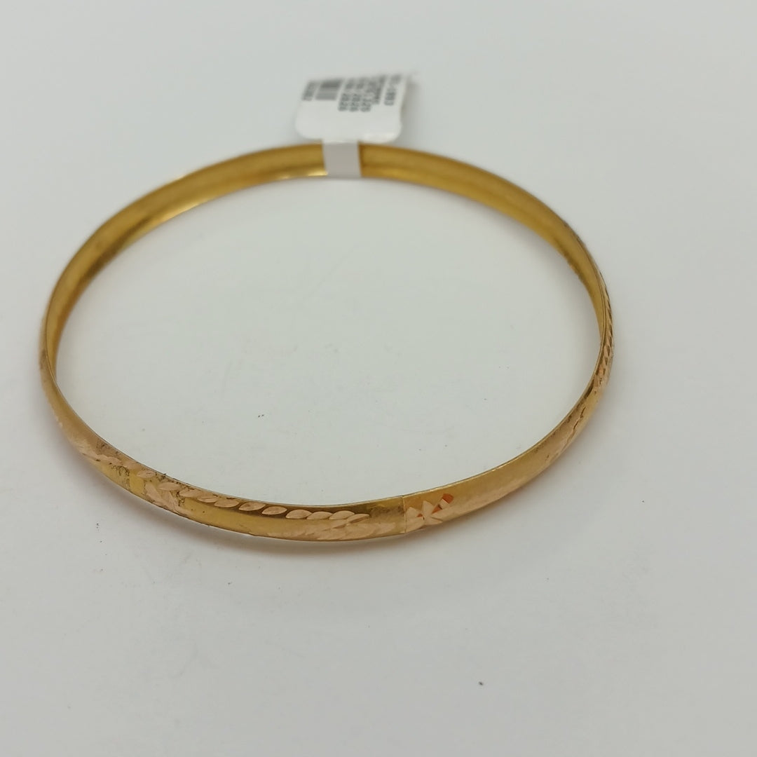PULSERA RIGIDA ORO 10 K 5 GRMS (SEMINUEVO)
