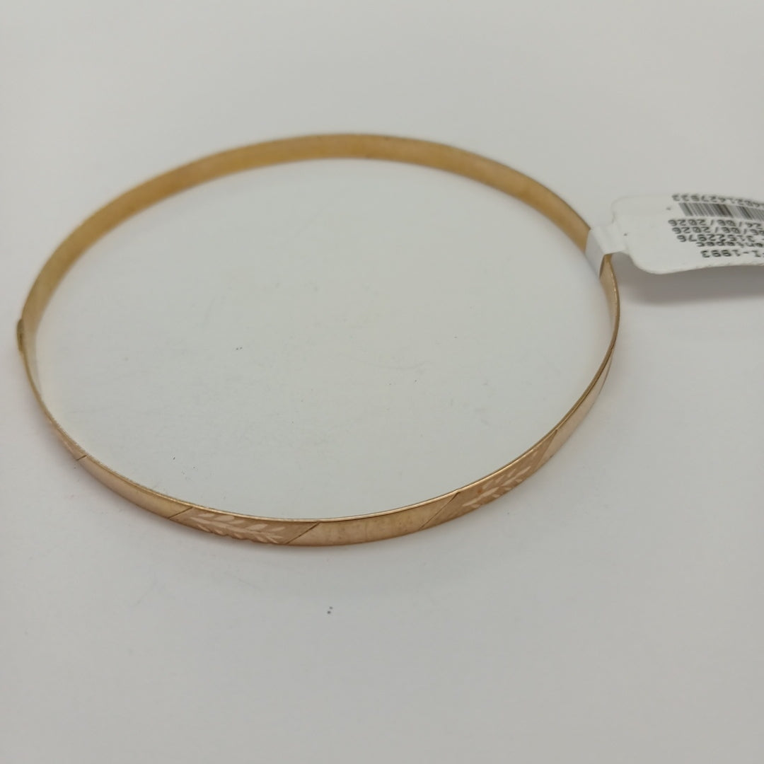 PULSERA RIGIDA ORO 10 K 4.8 GRMS (SEMINUEVO)