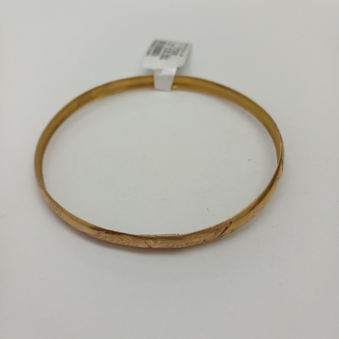 PULSERA RIGIDA ORO 10 K 5.4 GRMS (SEMINUEVO)