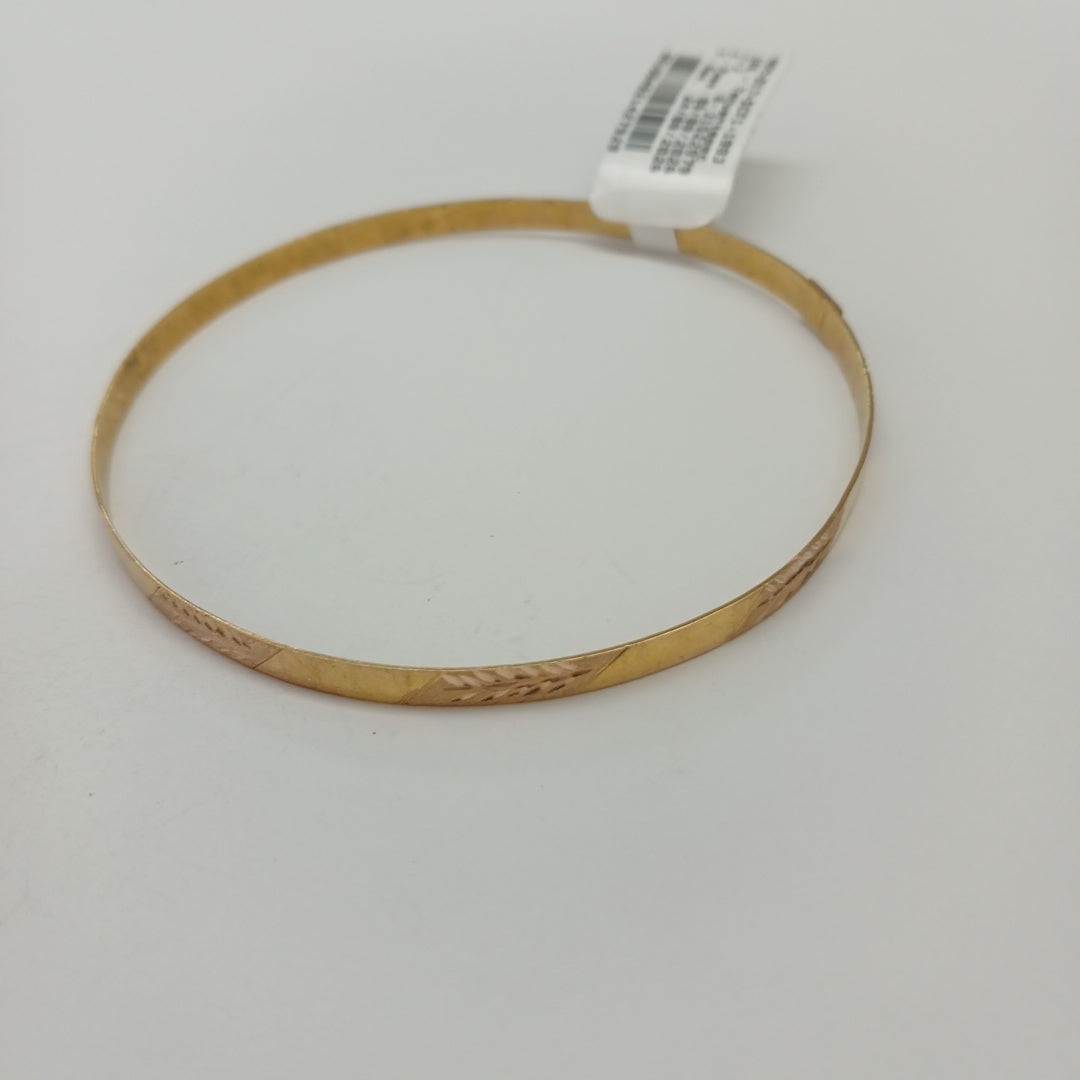 PULSERA RIGIDA ORO 10 K 4.6 GRMS (SEMINUEVO)