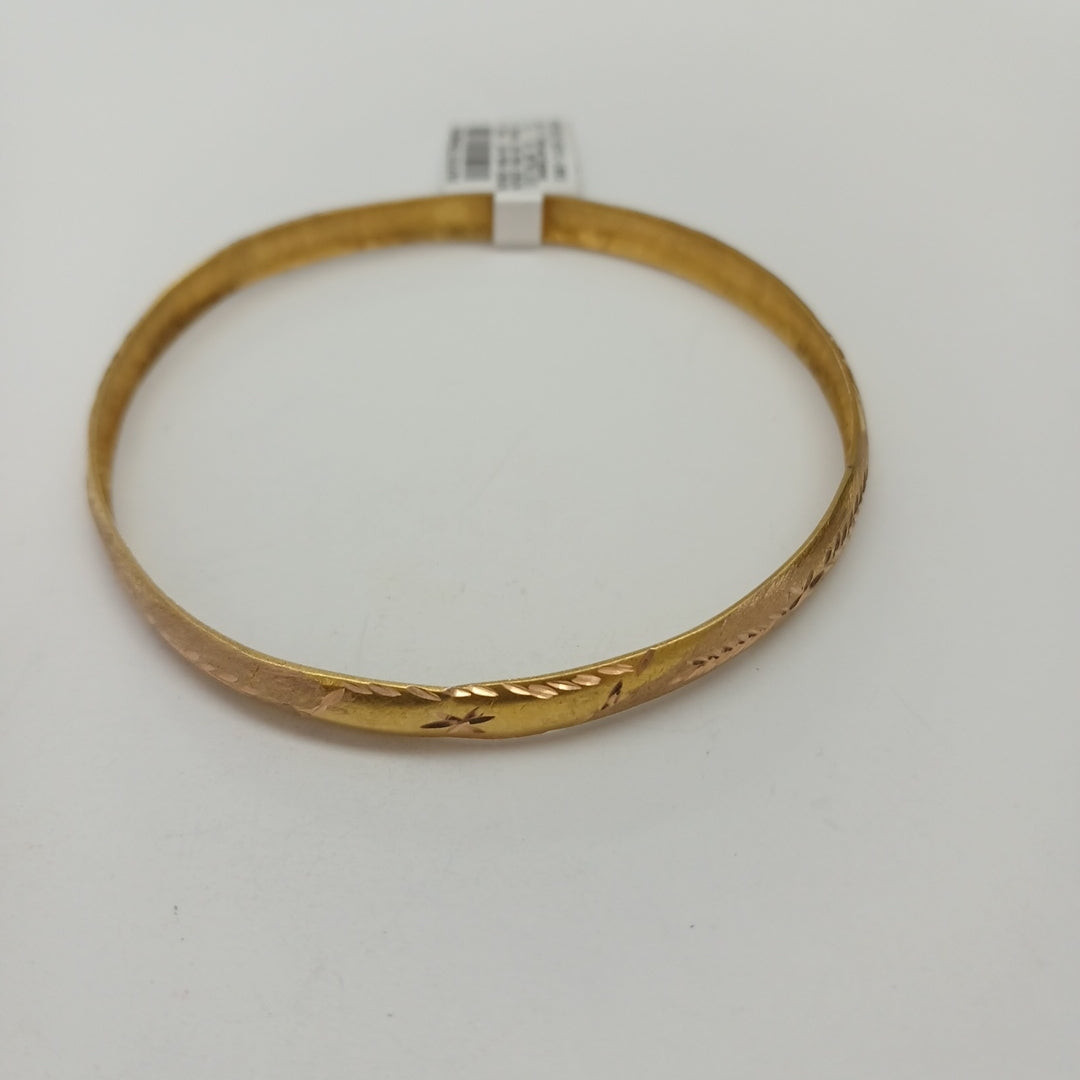 PULSERA RIGIDA ORO 10 K 5.3 GRMS (SEMINUEVO)