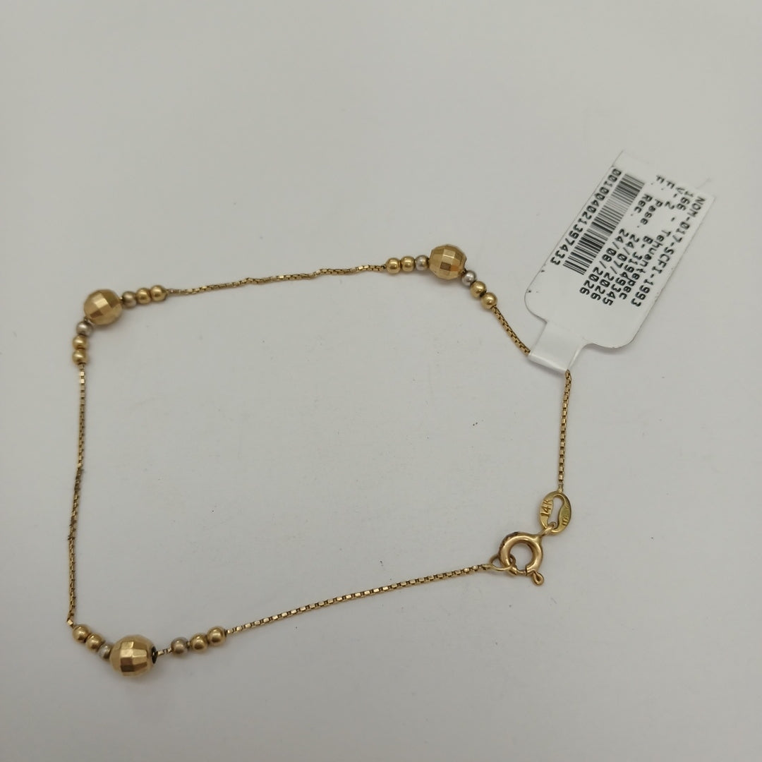 PULSERA ORO 14 K 1.8 GRMS (SEMINUEVO)