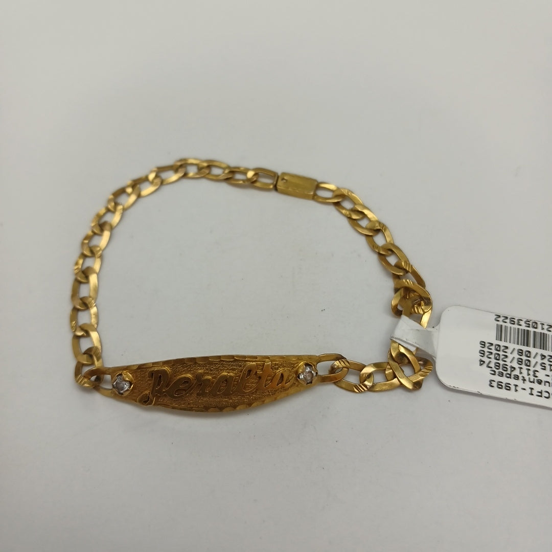 ESCLAVA ORO 10 K 4.9 GRMS (SEMINUEVO)