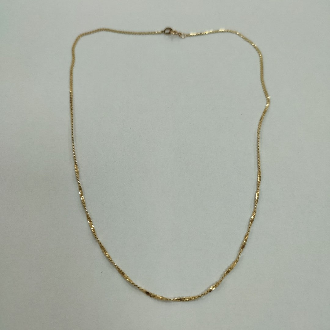 CADENA ORO 14 K 3.4 GRMS (SEMINUEVO)