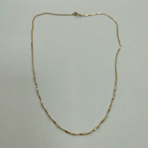 CADENA ORO 14 K 3.4 GRMS (SEMINUEVO)