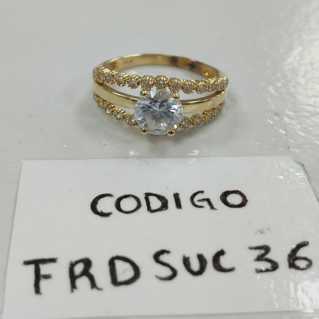 ANILLO ORO 14 K 2,90 GRMS (SEMINUEVO)