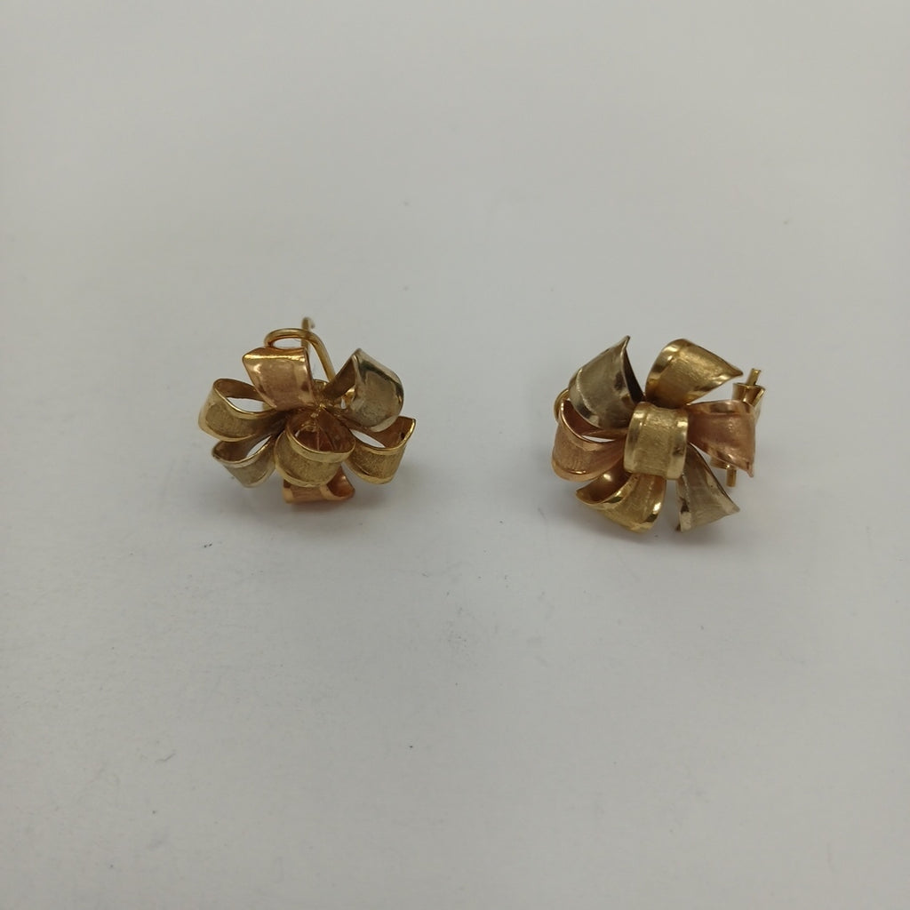 ARETES PAR ORO 14 K 4.6 GRMS (SEMINUEVO)