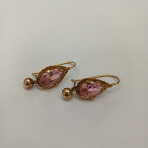ARETES PAR ORO 8 K 6.1 GRMS (SEMINUEVO)