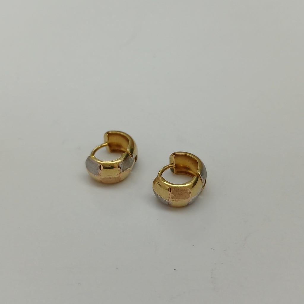 ARRACADAS PAR ORO 14 K 1.6 GRMS (SEMINUEVO)