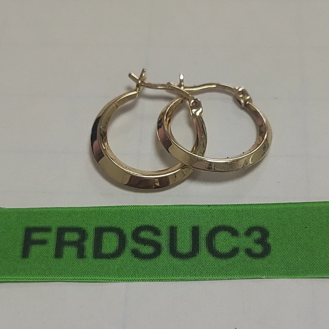 ARRACADAS PAR ORO 14 K 1.3 GRMS (SEMINUEVO)