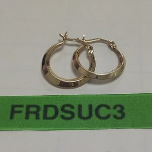 ARRACADAS PAR ORO 14 K 1.3 GRMS (SEMINUEVO)