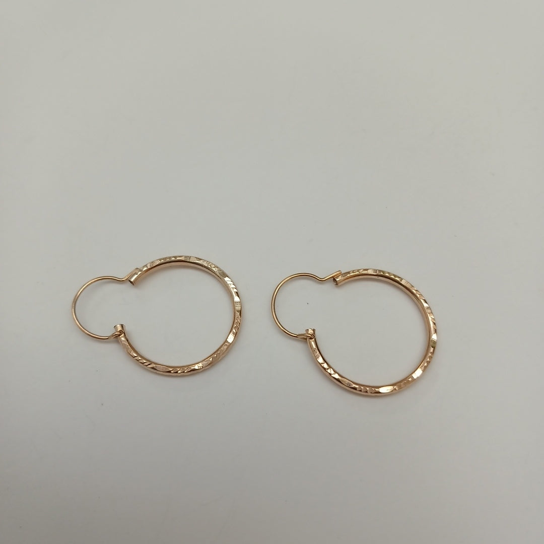 ARRACADAS PAR ORO 8 K 1.1 GRMS (SEMINUEVO)