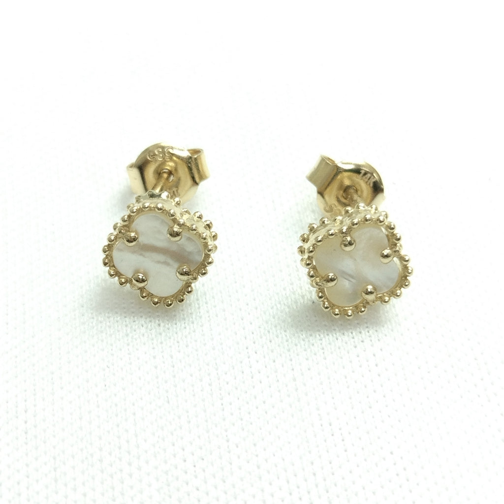 BROQUELES ORO 14K 1.4 (NUEVO)