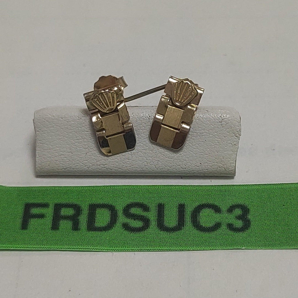 ARETES PAR ORO 14 K 1.1 GRMS (SEMINUEVO)