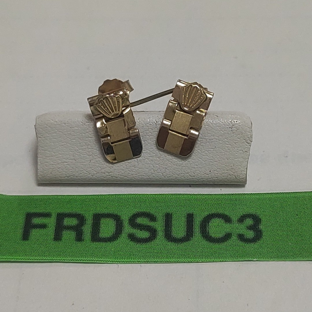 ARETES PAR ORO 14 K 1.1 GRMS (SEMINUEVO)