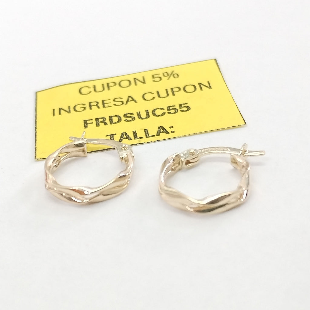 ARRACADAS ORO 14K 1 (NUEVO)