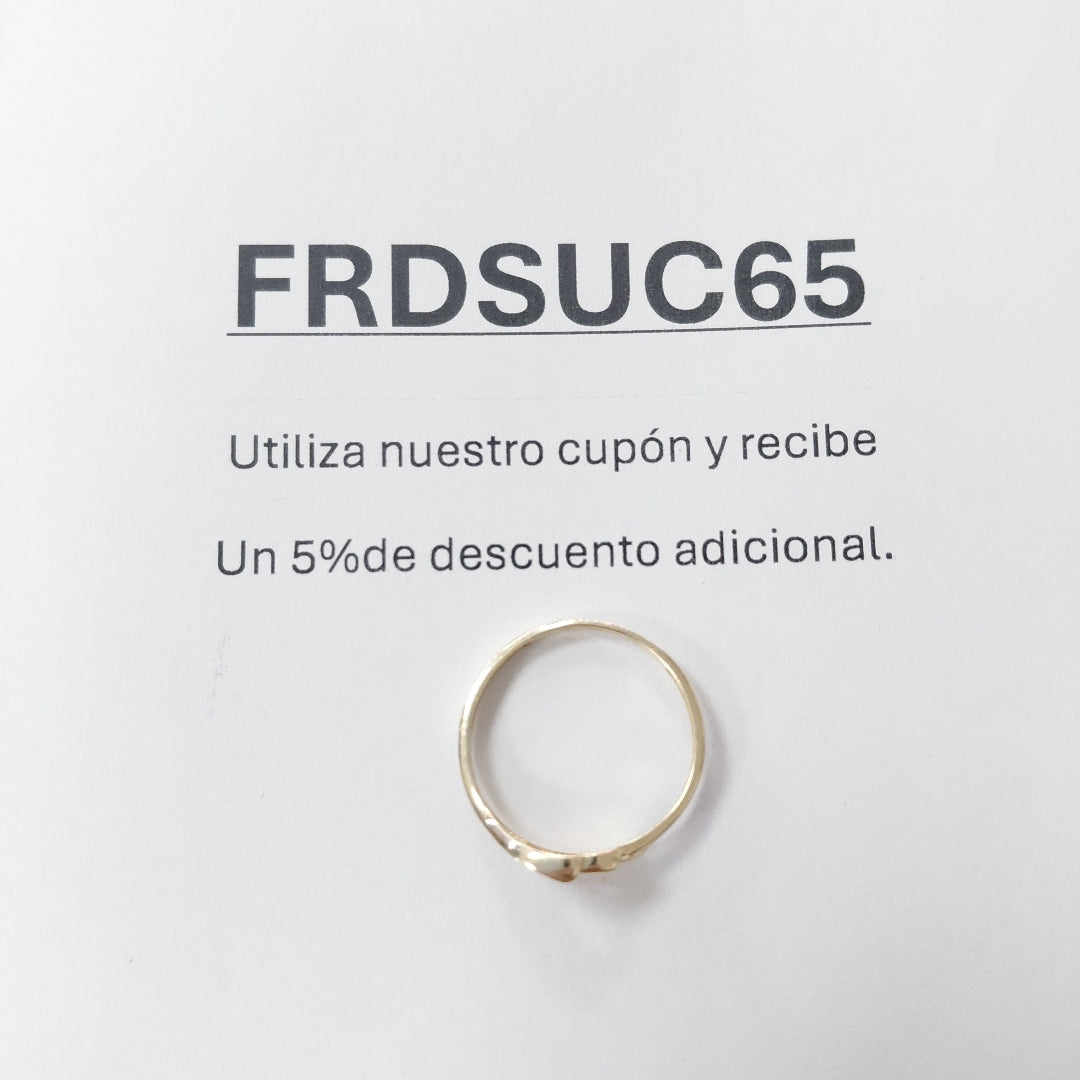 ANILLOS DAMA ORO 14K 1.2 (NUEVO)
