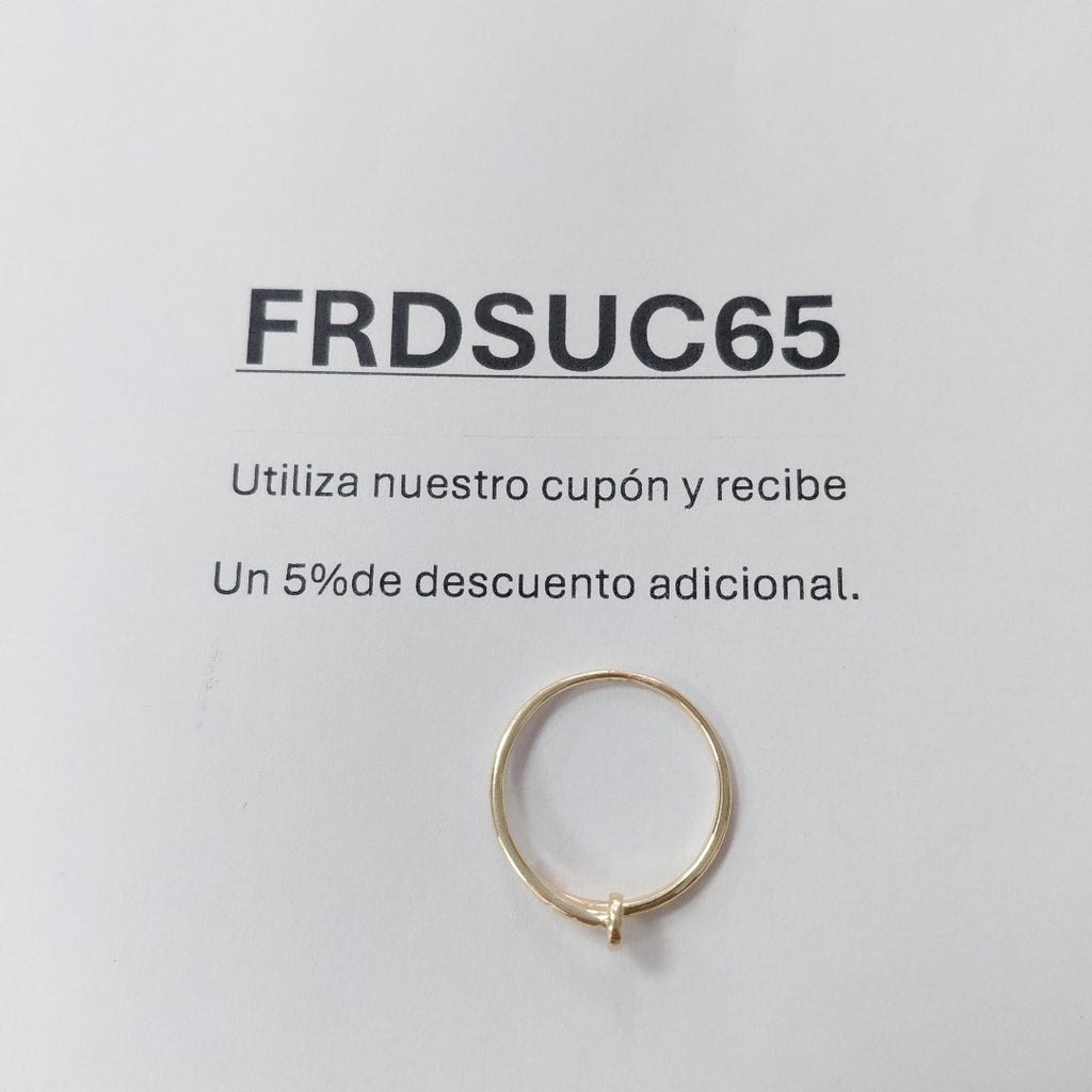 ANILLOS DAMA ORO 14K 1.4 (NUEVO)