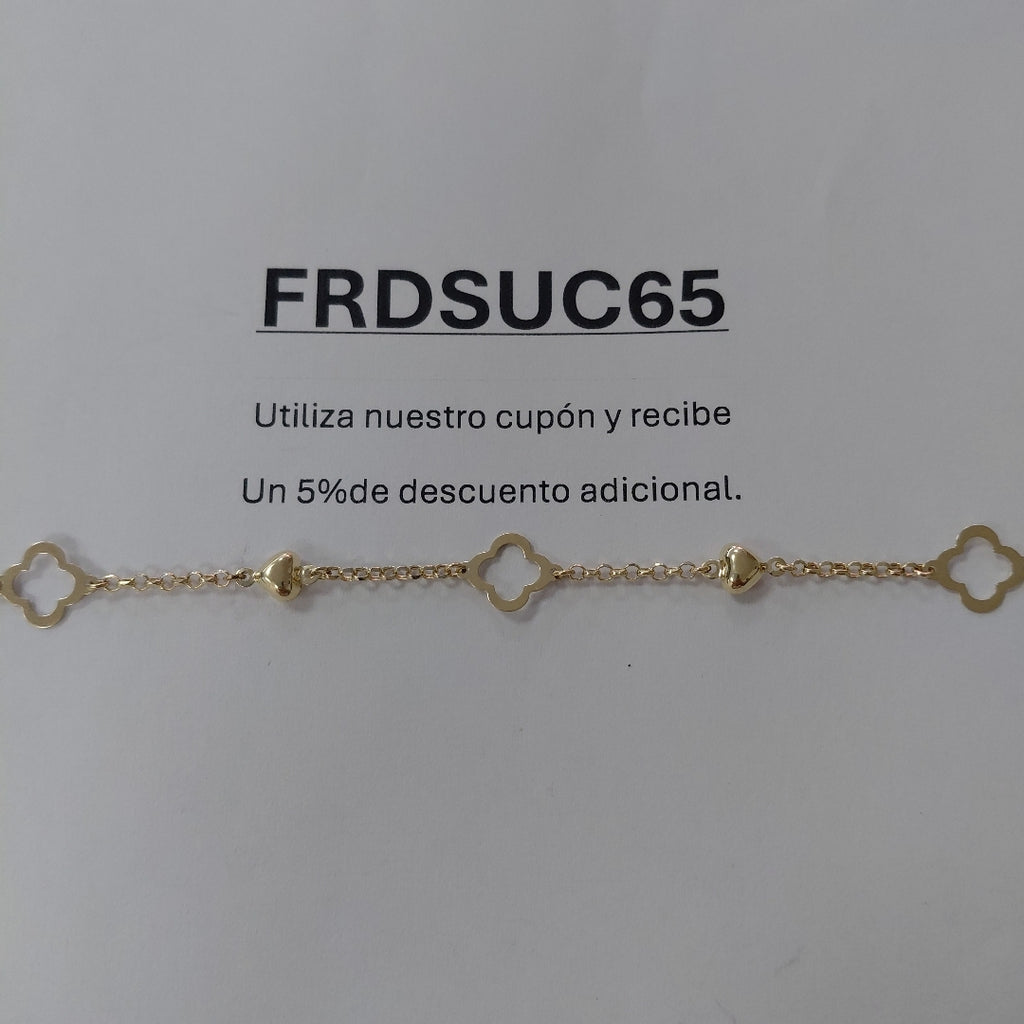 PULSERAS DAMA ORO 14K 1.8 (NUEVO)