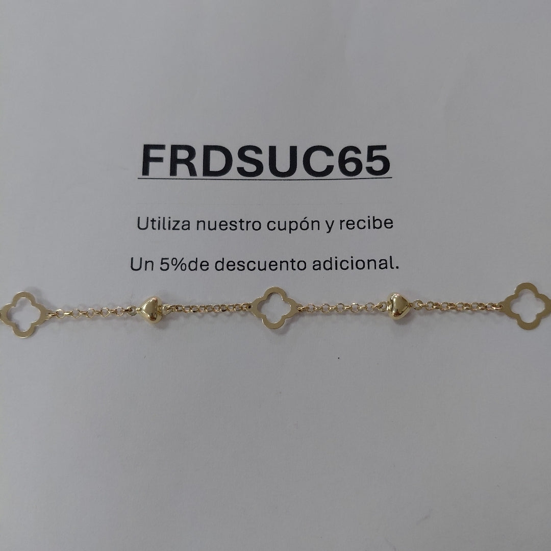 PULSERAS DAMA ORO 14K 1.8 (NUEVO)