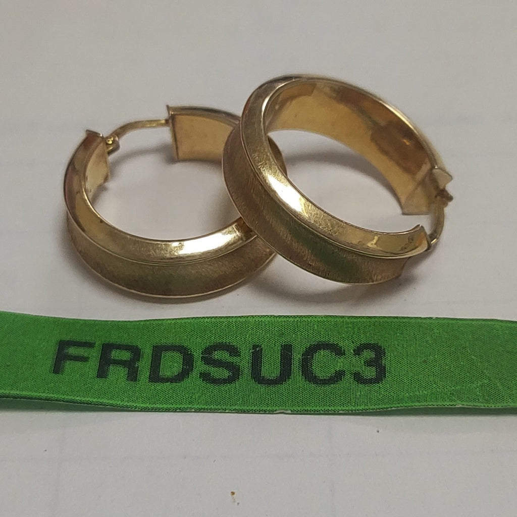ARRACADAS PAR ORO 14 K 4.6 GRMS (SEMINUEVO)