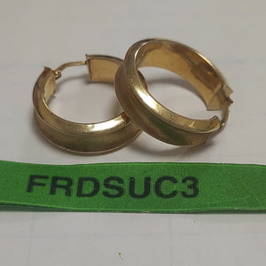 ARRACADAS PAR ORO 14 K 4.6 GRMS (SEMINUEVO)