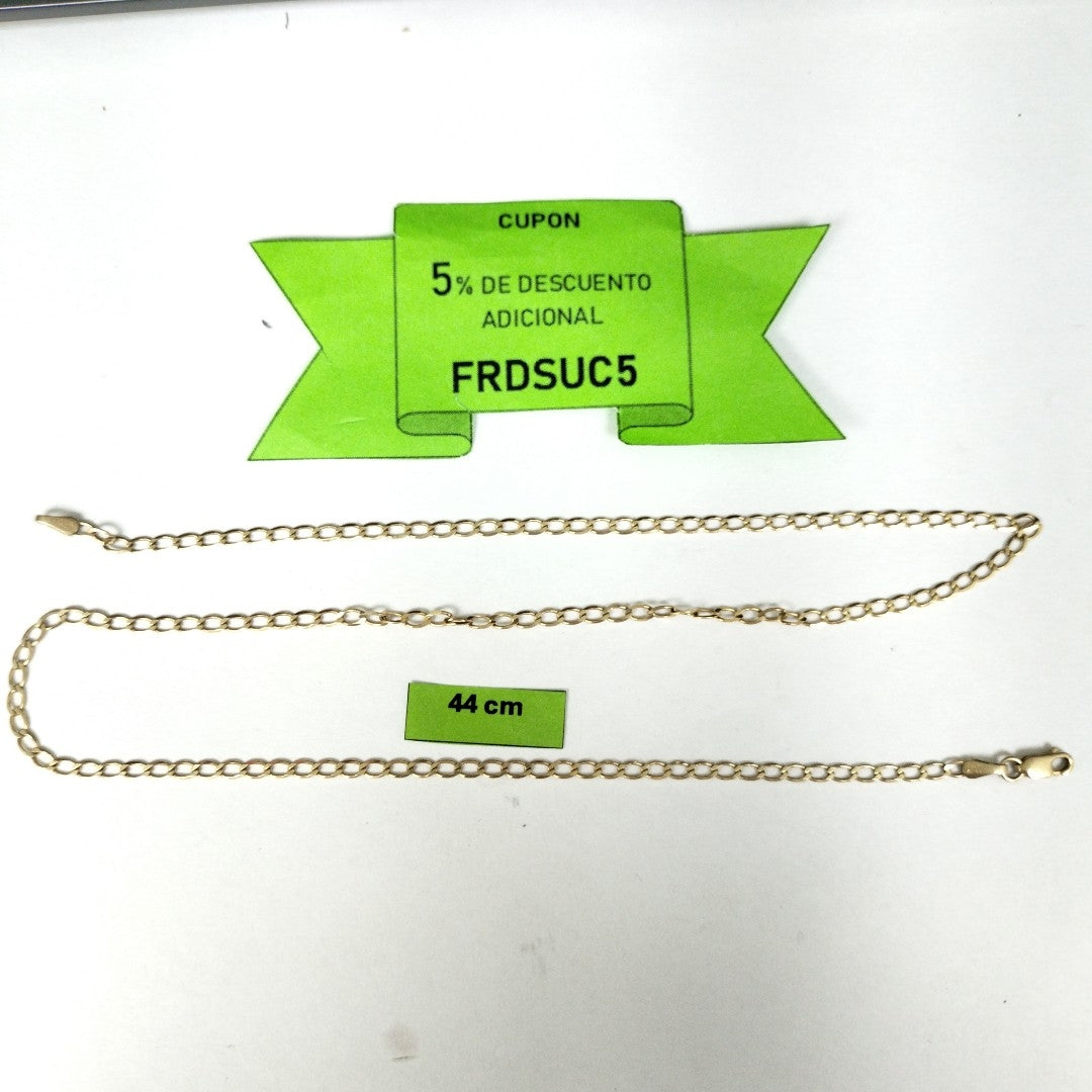 CADENA ORO 10 K 3.2 GRMS (SEMINUEVO)