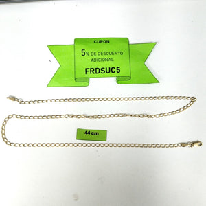 CADENA ORO 10 K 3.2 GRMS (SEMINUEVO)