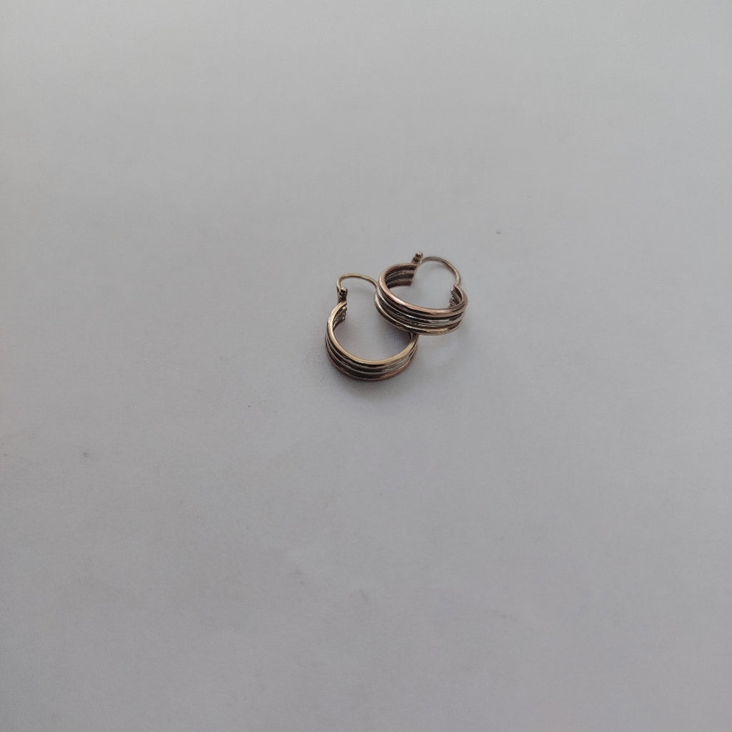 ARRACADAS PAR ORO 10 K 1.3 GRMS (SEMINUEVO)
