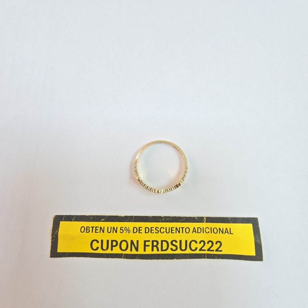 ANILLO ORO 10 K 1.1 GRMS (SEMINUEVO)