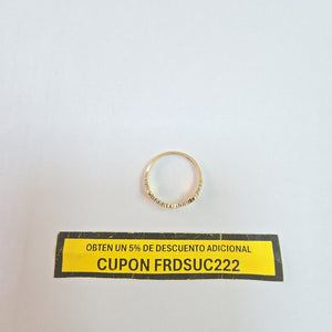 ANILLO ORO 10 K 1.1 GRMS (SEMINUEVO)