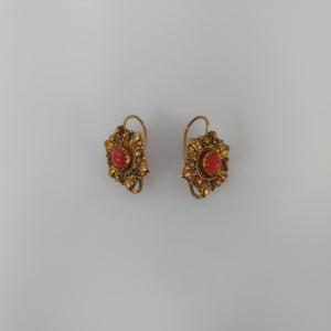ARETES PAR ORO 14 K 3.4 GRMS (SEMINUEVO)