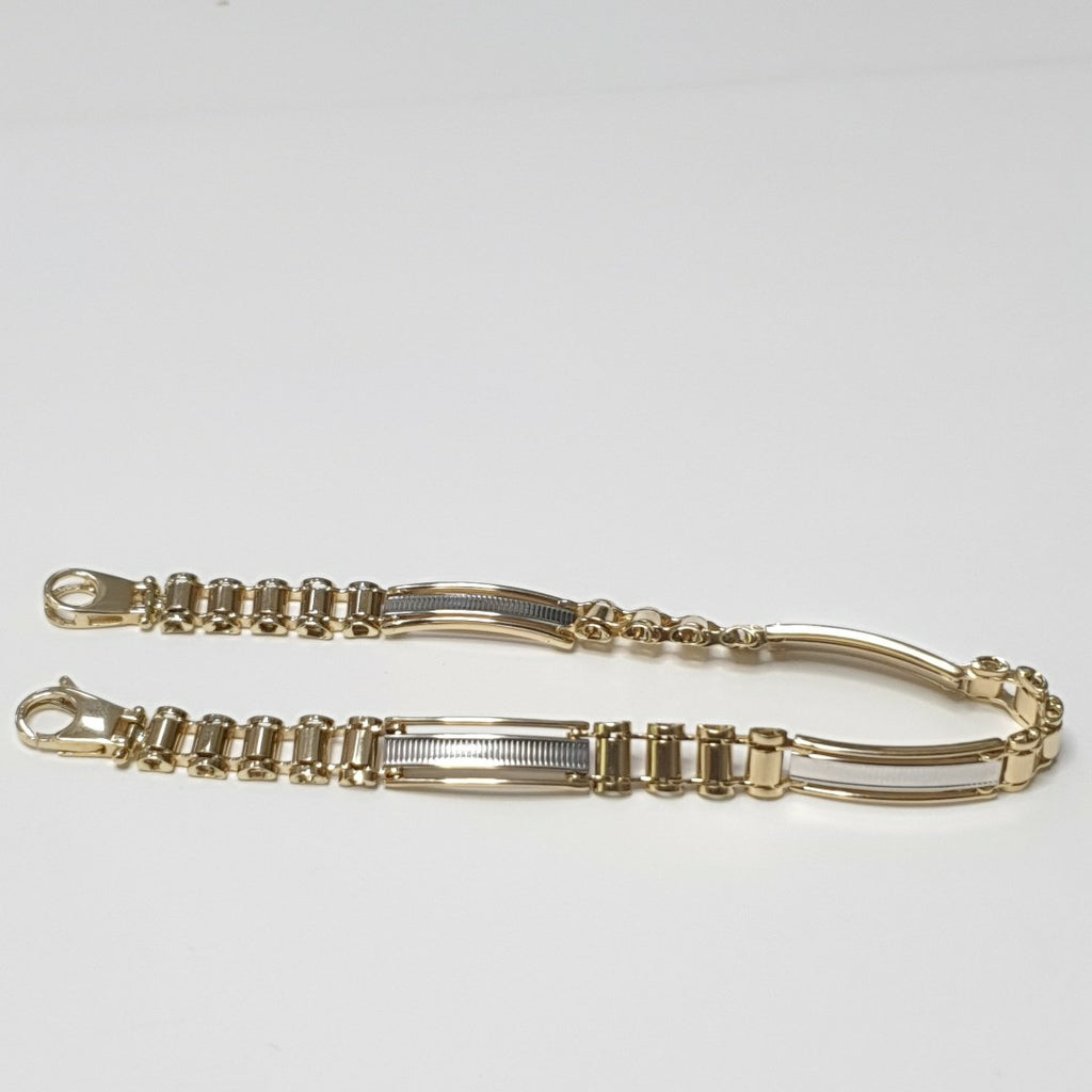 PULSERAS CABALLERO ORO 14K 11.2 (NUEVO)