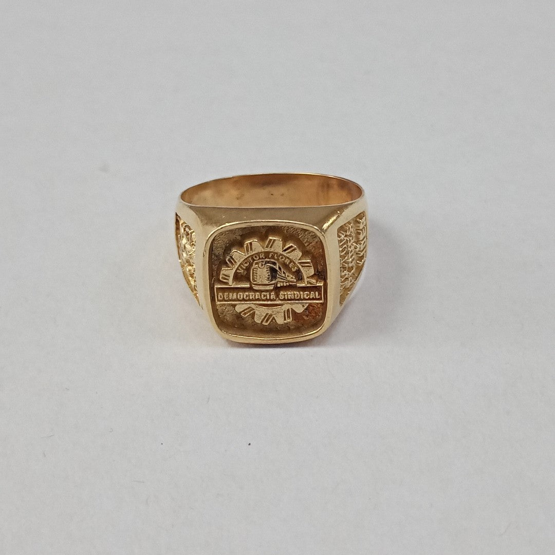 ANILLO ORO 10 K 11,80 GRMS (SEMINUEVO)