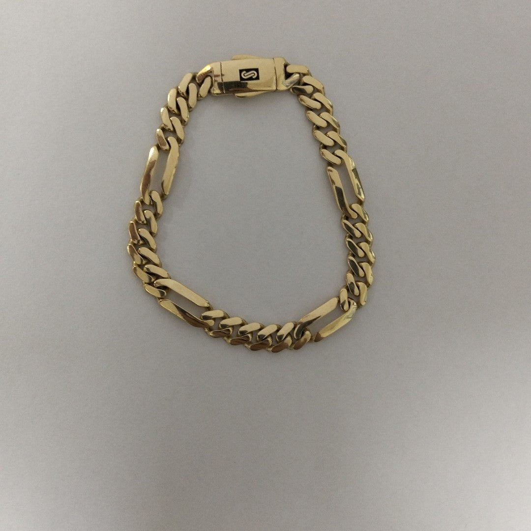 PULSERA MONACO ORO 14K 6.9 (NUEVO)