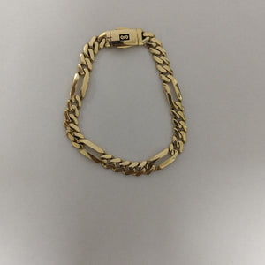 PULSERA MONACO ORO 14K 6.9 (NUEVO)