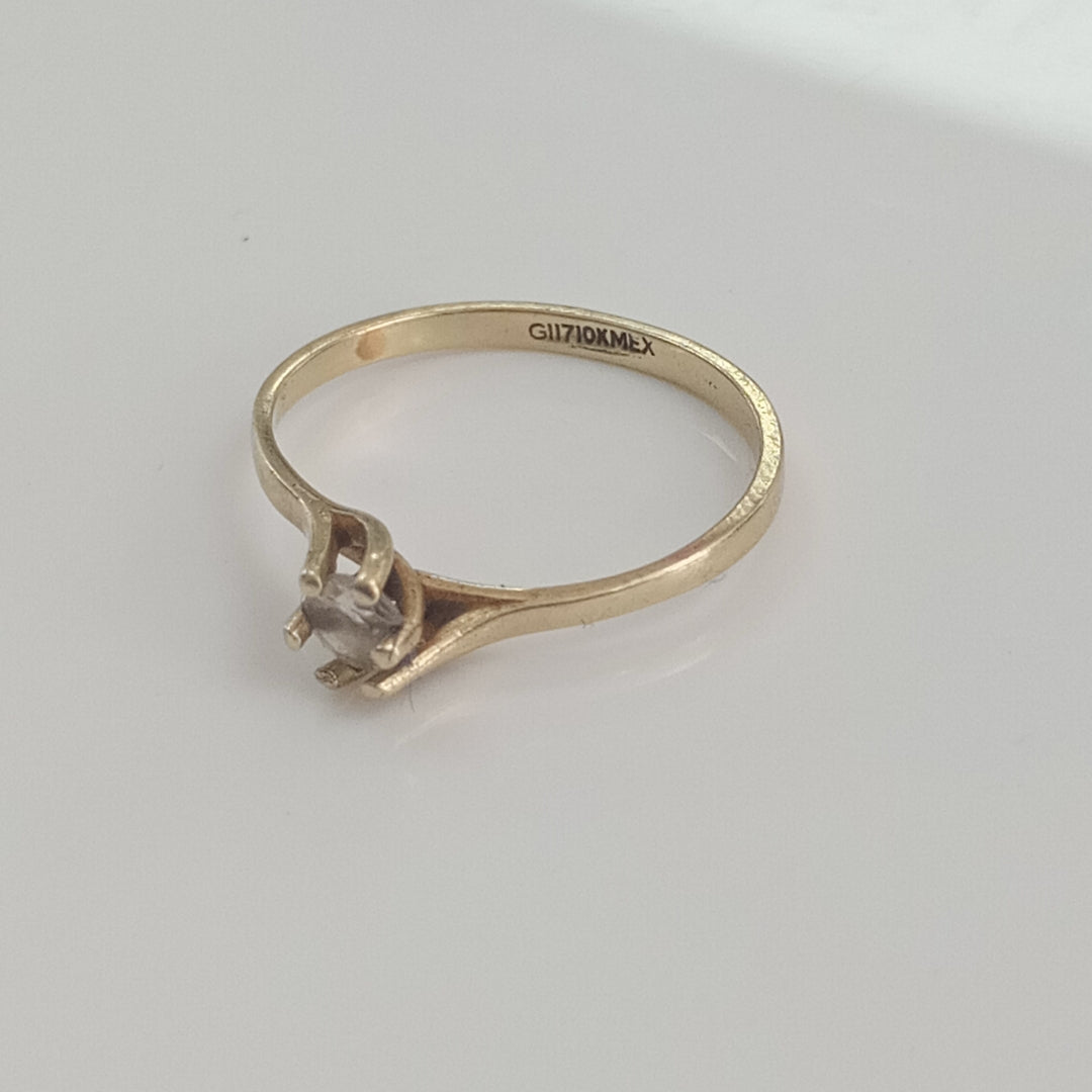 SOLITARIO ORO 10 K 1,30 GRMS (SEMINUEVO)