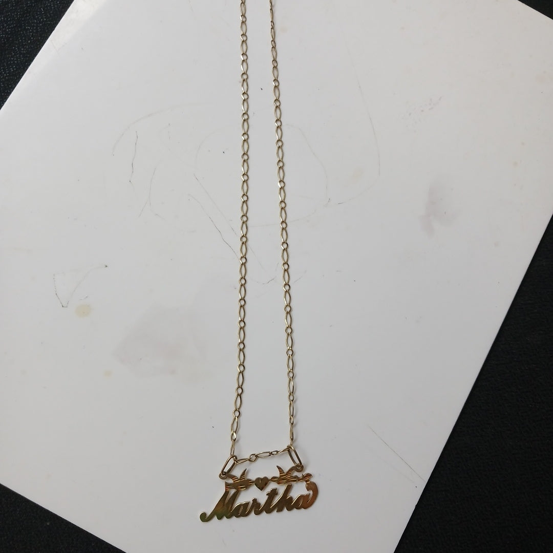 CADENA,DIJE ORO 10 K 8,10 GRMS (SEMINUEVO)