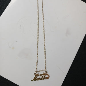 CADENA,DIJE ORO 10 K 8,10 GRMS (SEMINUEVO)