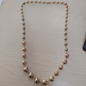 COLLAR ORO, ORO COMBINADO 14 K 36.4 GRMS (SEMINUEVO)
