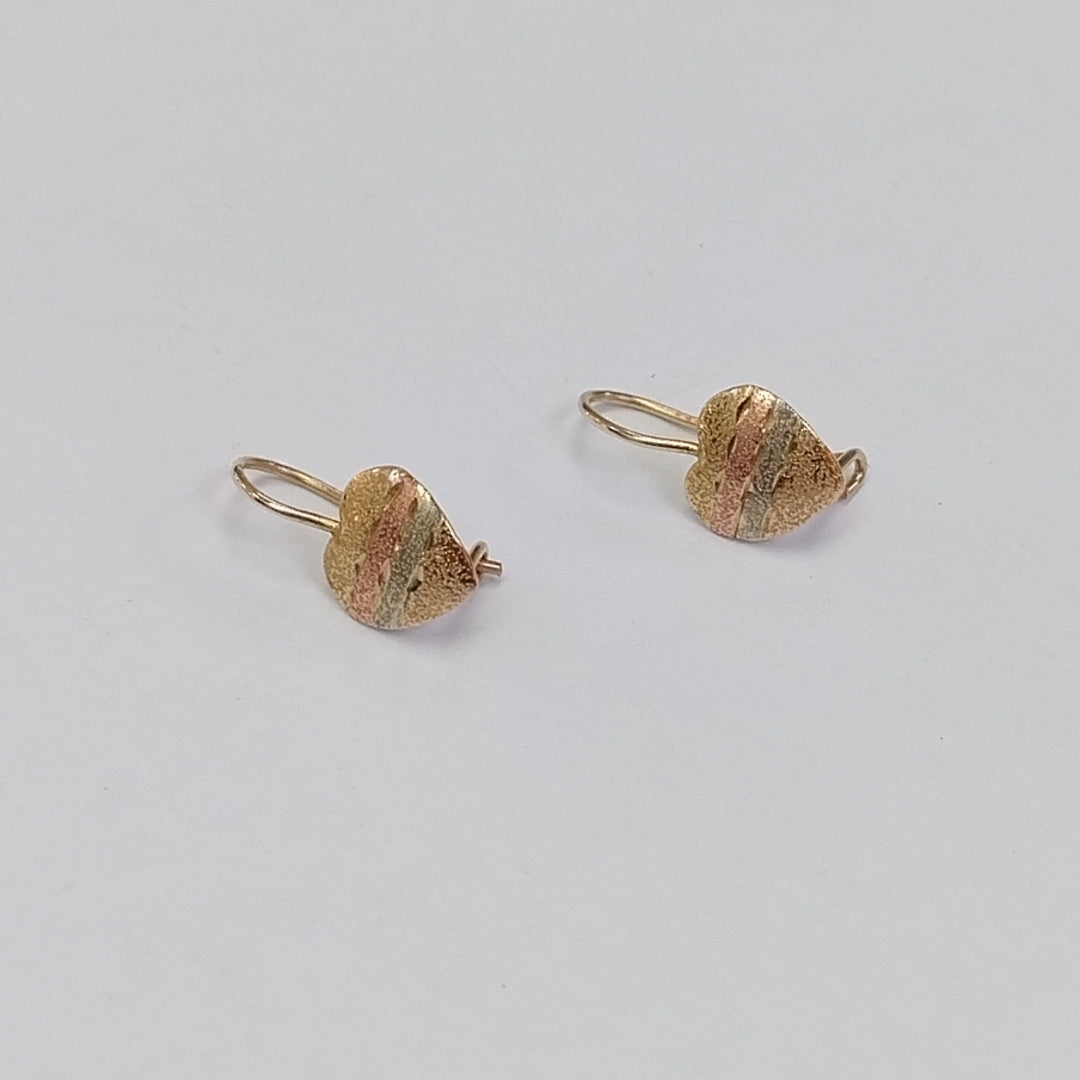 ARETES PAR ORO 10 K 0.6 GRMS (SEMINUEVO)