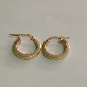 ARRACADAS PAR ORO 14 K 1.2 GRMS (SEMINUEVO)