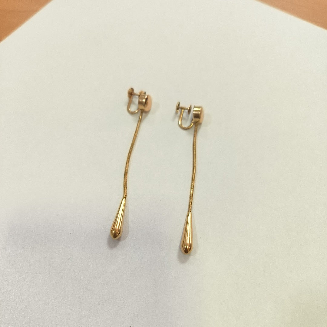 ARETES PAR ORO 14 K 9,00 GRMS (SEMINUEVO)