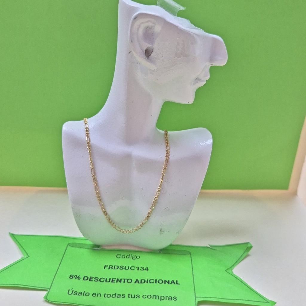 CADENA ORO 10 K 2.1 GRMS (SEMINUEVO)