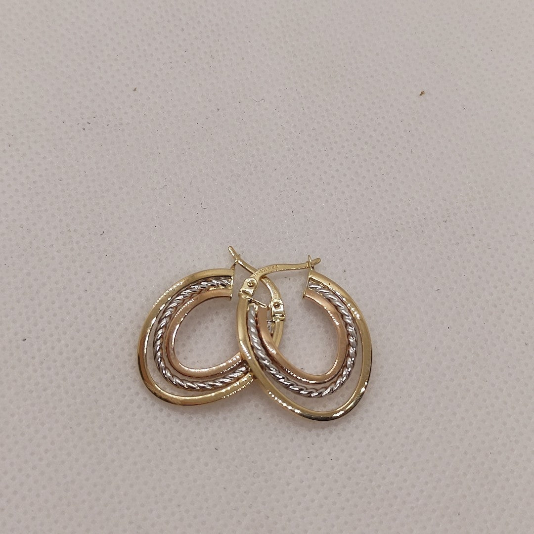 ARRACADAS ORO 14K 2.6 (NUEVO)