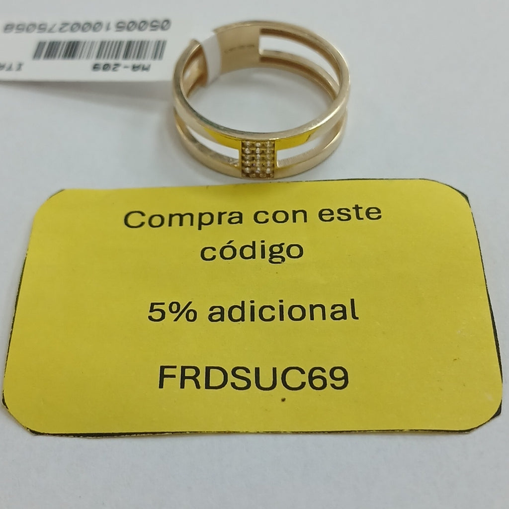 ANILLOS DAMA ORO 14K 2.7 (NUEVO)